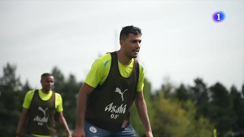 Rodri regresa a los entrenamientos tras su lesión de rodilla - Los Deportes de La1 | Ver