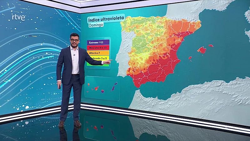 Precipitaciones en la mitad occidental, interior del tercio oriental y Baleares - ver ahora