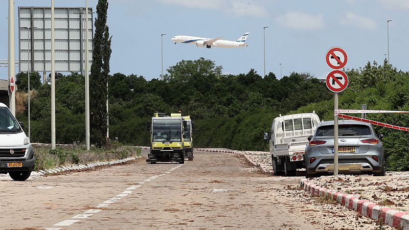 Los hutíes atacan el aeropuerto de Ben Gurión en Tel Aviv | Ver
