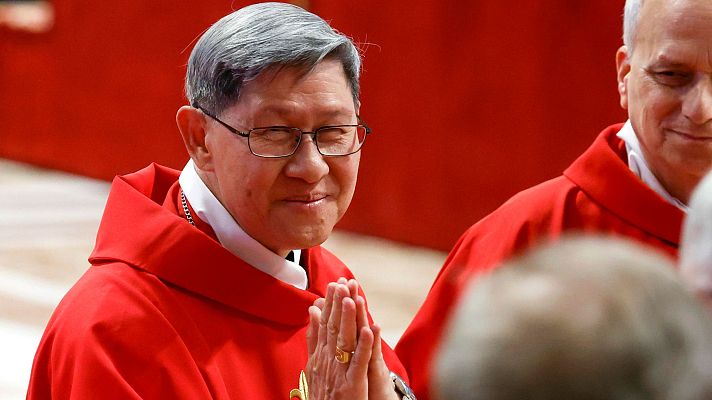 Telediario Fin de Semana - La relación con España de Luis Antonio Tagle, candidato a primer papa asiático de la historia