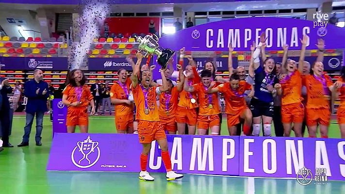 Fútbol Sala - Burela logra la Copa de la Reina de futsal tras ganar a Torreblanca Melilla en la final por 3-2