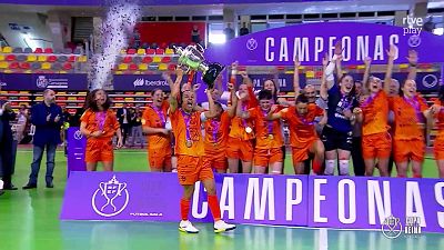 Burela gana la Copa de la Reina de futsal tras ganar a Torreblanca Melilla en la final por 3-2