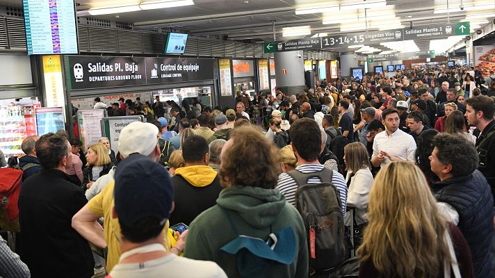 Informativo 24h - Miles de afectados por el robo de cable en el AVE Madrid-Sevilla