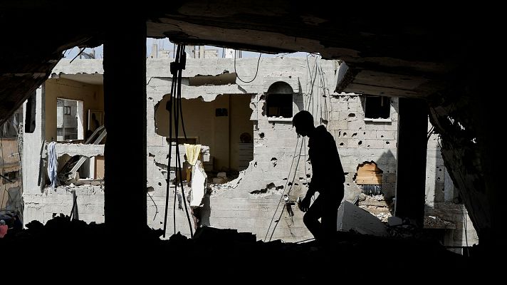 Telediario 1 - Israel apuesta por la conquista de Gaza