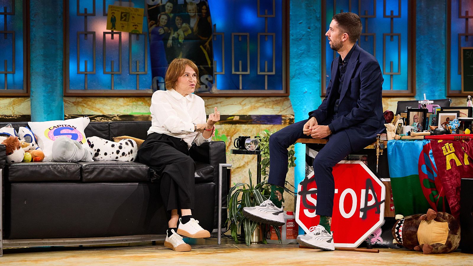 La Revuelta | Antonia San Juan: "Los hombres mayores no me gustan" - La Revuelta | Ver