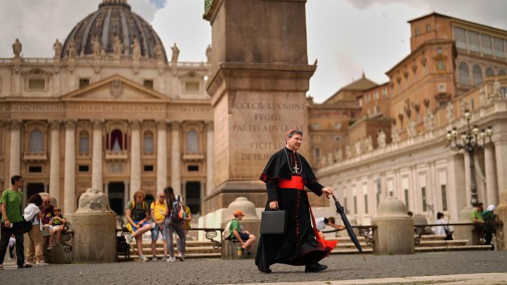 Telediario 2 - Cuenta atrás en el Vaticano para dar comienzo al cónclave