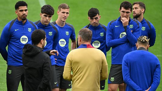 El Barça, centrado en ganar en el Giuseppe Meazza para seguir soñando con el triplete