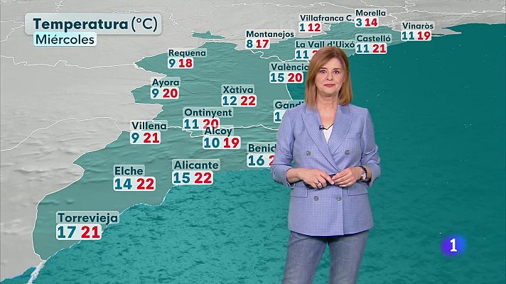 L'informatiu - Comunitat Valenciana - El tiempo en la Comunitat Valenciana 06/05/25