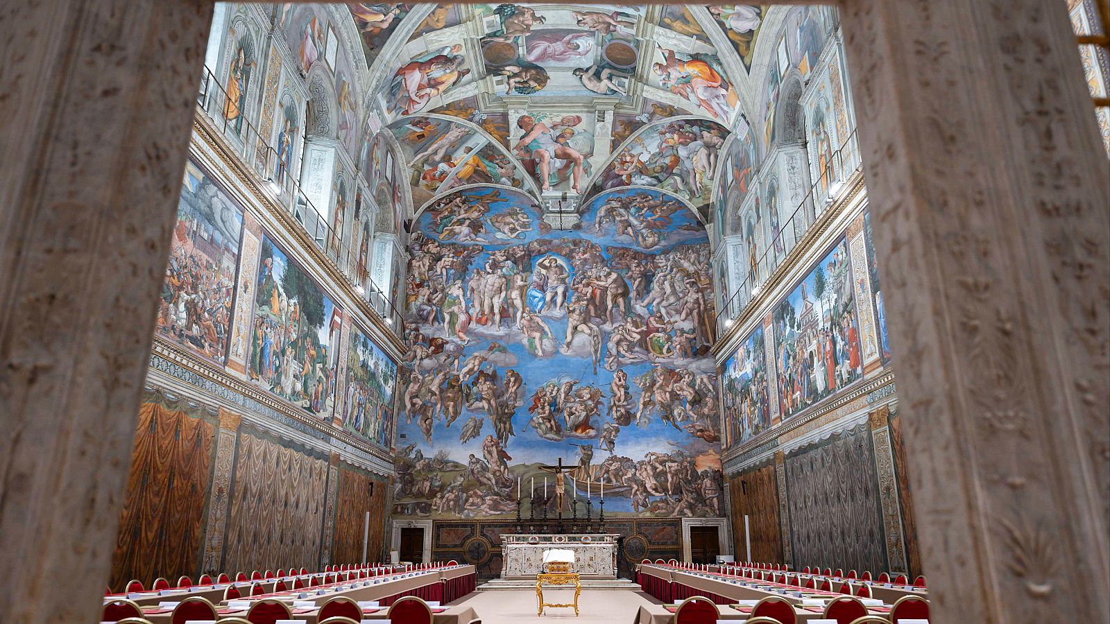 El arte de la Capilla Sixtina, ilustrado por Miguel Ángel | Ver