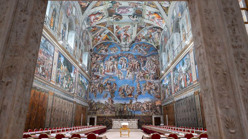 El arte de la Capilla Sixtina, ilustrado por Miguel Ángel | Ver