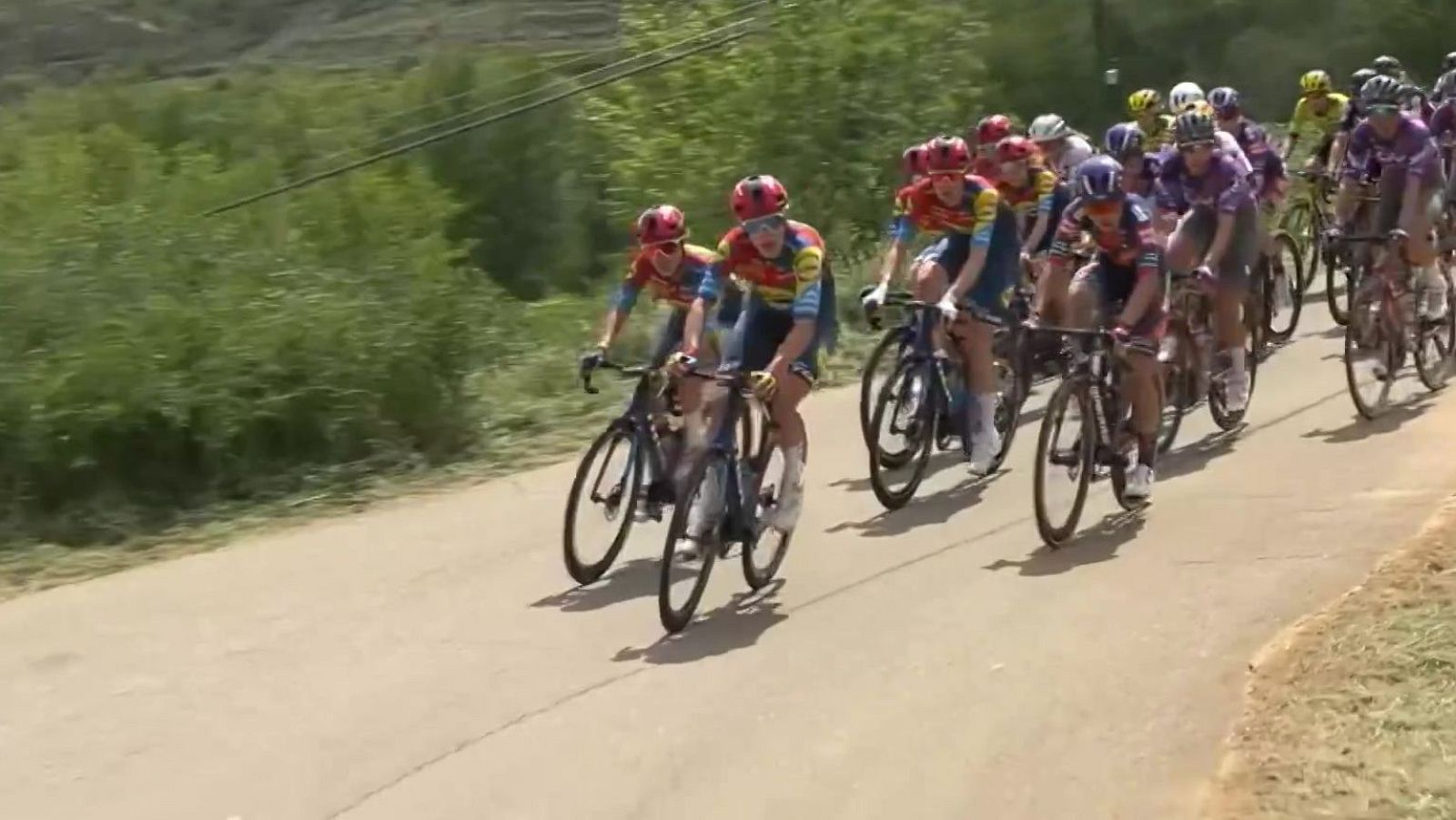Ciclismo - Vuelta España Femenina. 4ª etapa: Pedrola - Borja - ver ahora