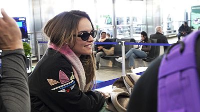 Melody, emocionada en su llegada a Basilea: "Representar a España es lo que más ilusión me hace"