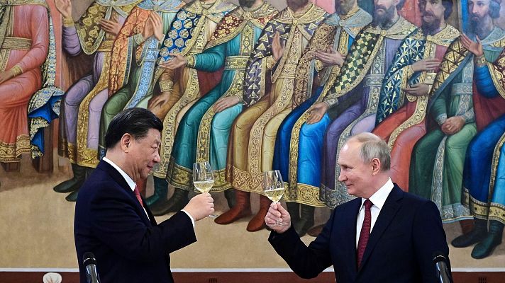 Telediario Matinal - Xi llega a Moscú para participar en las celebraciones de la victoria sobre la Alemania nazi