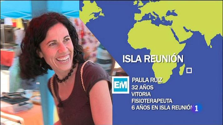 Españoles en el mundo - Isla Reunión - Paula