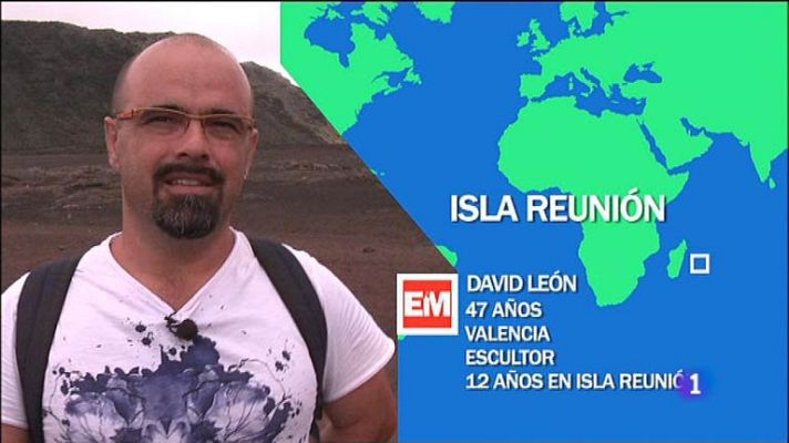 Españoles en el mundo - Isla Reunión - David