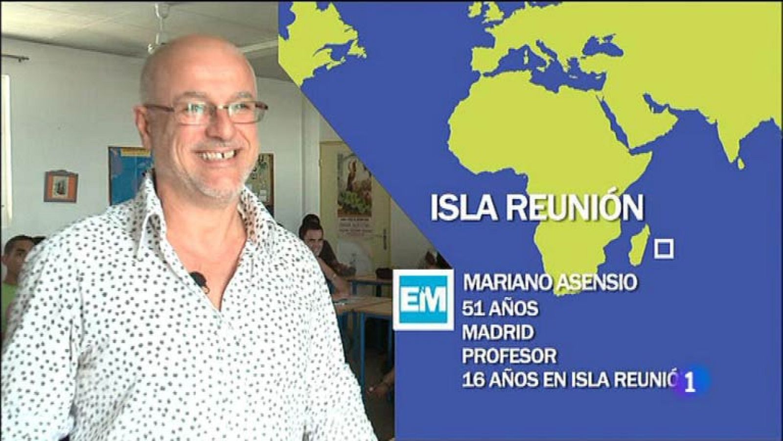 Españoles en el mundo - Isla Reunión - Mariano - ver vídeo