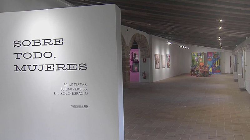 "Sobre todo, mujeres", obras de 50 artistas en Cádiz