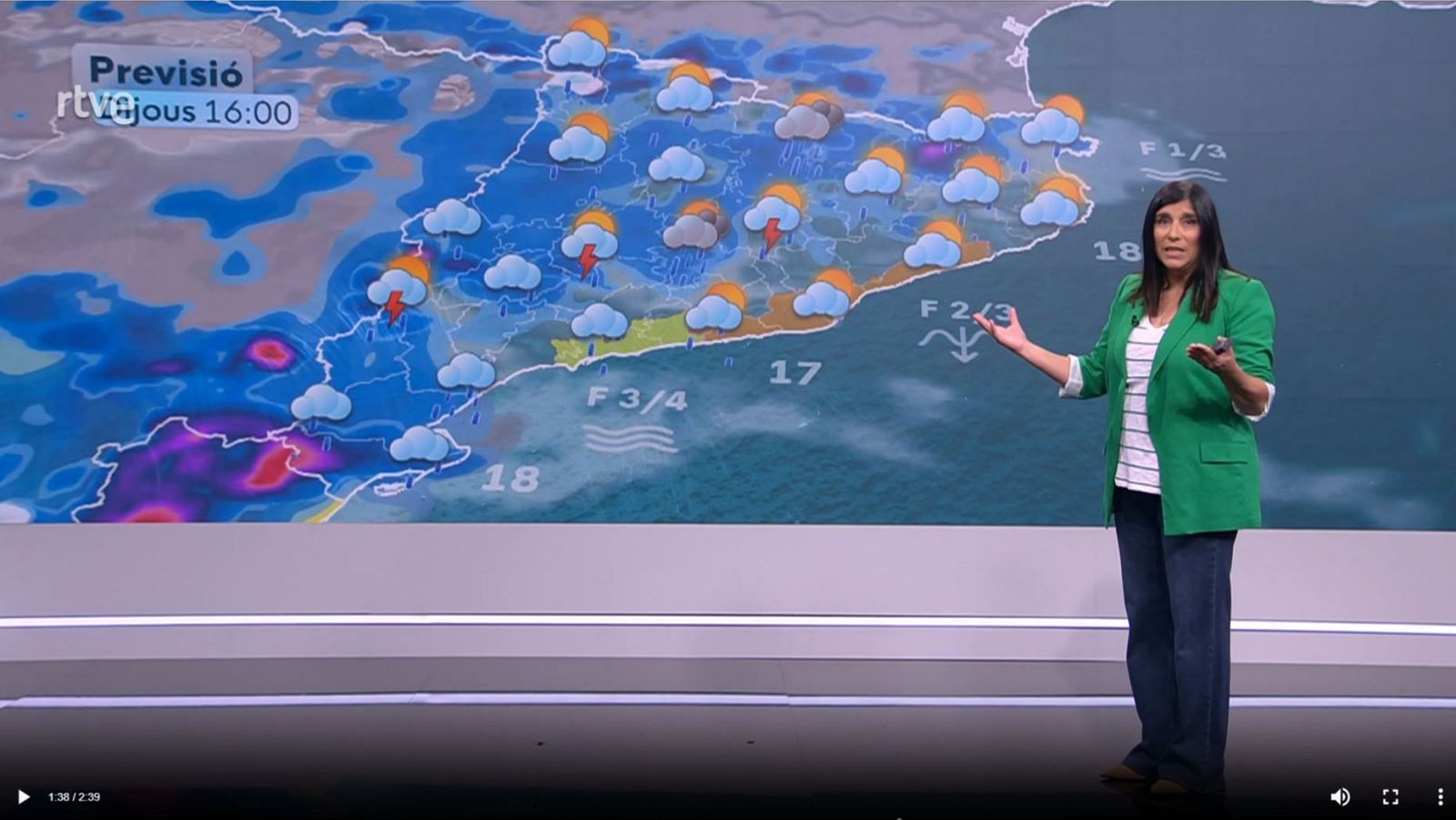 El Temps a Catalunya amb Sònia Papell (08/05/2025) | RTVE Catalunya - El temps | Veure