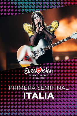 Eurovisión - Lucio Corsi (Italia) con "Volevo essere un duro"