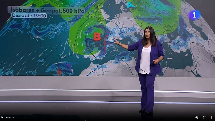 El temps - Divendres i cap de setmana de temps canviant, insegur i més fresc del que tocaria