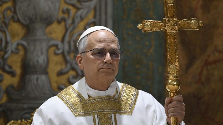 Telediario 1 - Las primeras horas de León XIV como papa