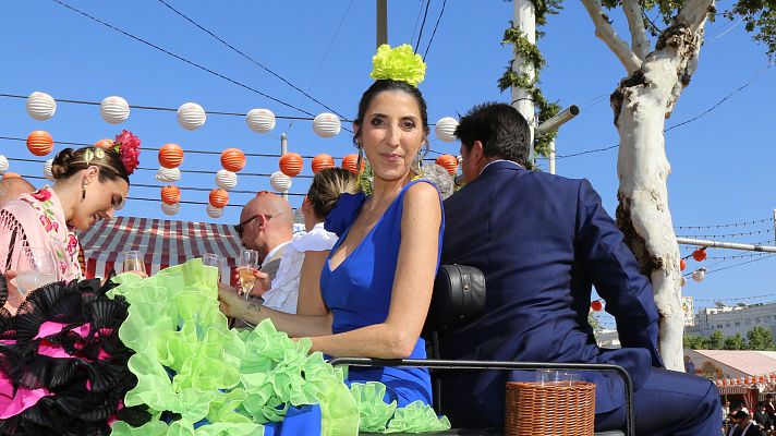 La familia de la tele - El baile de Paz Padilla en la Feria de Sevilla