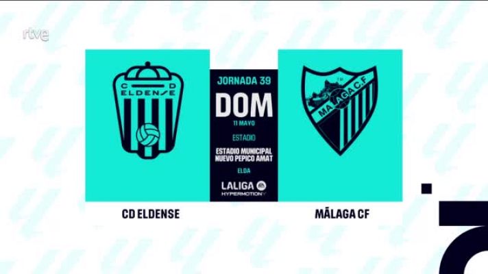 Resúmenes de LaLiga - Eldense - Málaga: resumen del partido, 39ª jornada