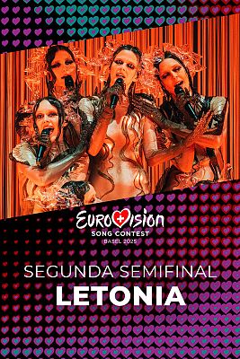 Eurovisión - Tautumeitas (Letonia) con "Bur man laimi"