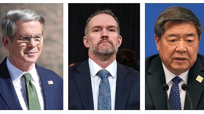 Telediario 2 - Estados Unidos y China: Dispuestos a pactar, pero no a cualquier precio