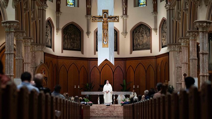 Telediario 2 - Chicago, la ciudad natal del papa León XIV