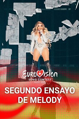 Segundo ensayo de Melody en Eurovisin 2025