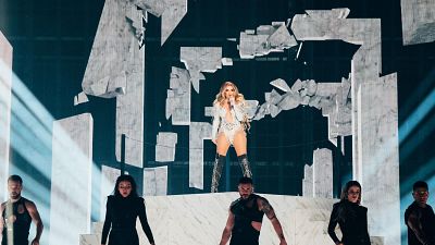 Así es la puesta en escena de Melody para Eurovisión 2025. ¡Mira 30 segundos exclusivos de su segundo ensayo!
