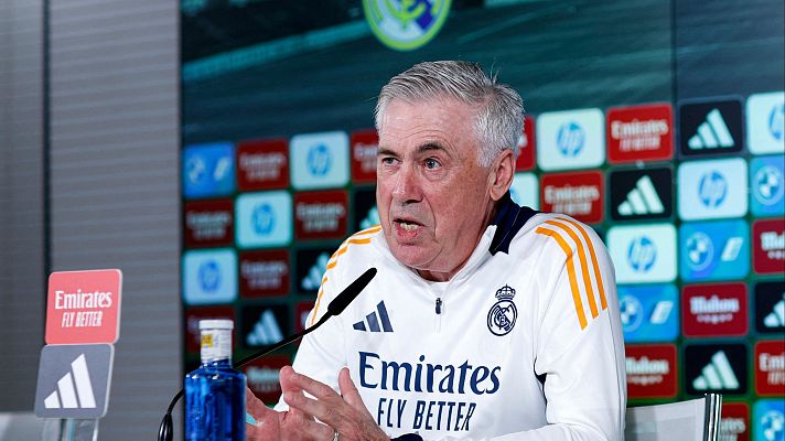 Fútbol - Ancelotti: "Es el último clásico de la temporada porque el Barcelona no juega el Mundial de clubes"