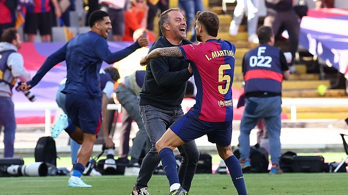Hansi Flick: "Este equipo tiene una mentalidad increíble"