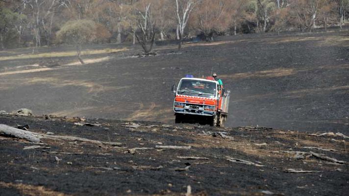 Telediario 1 - Temporada de incendios en Australia