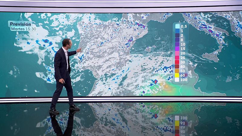 Las máximas aumentarán en general de forma ligera, con descensos en el extremo este peninsular - ver ahora