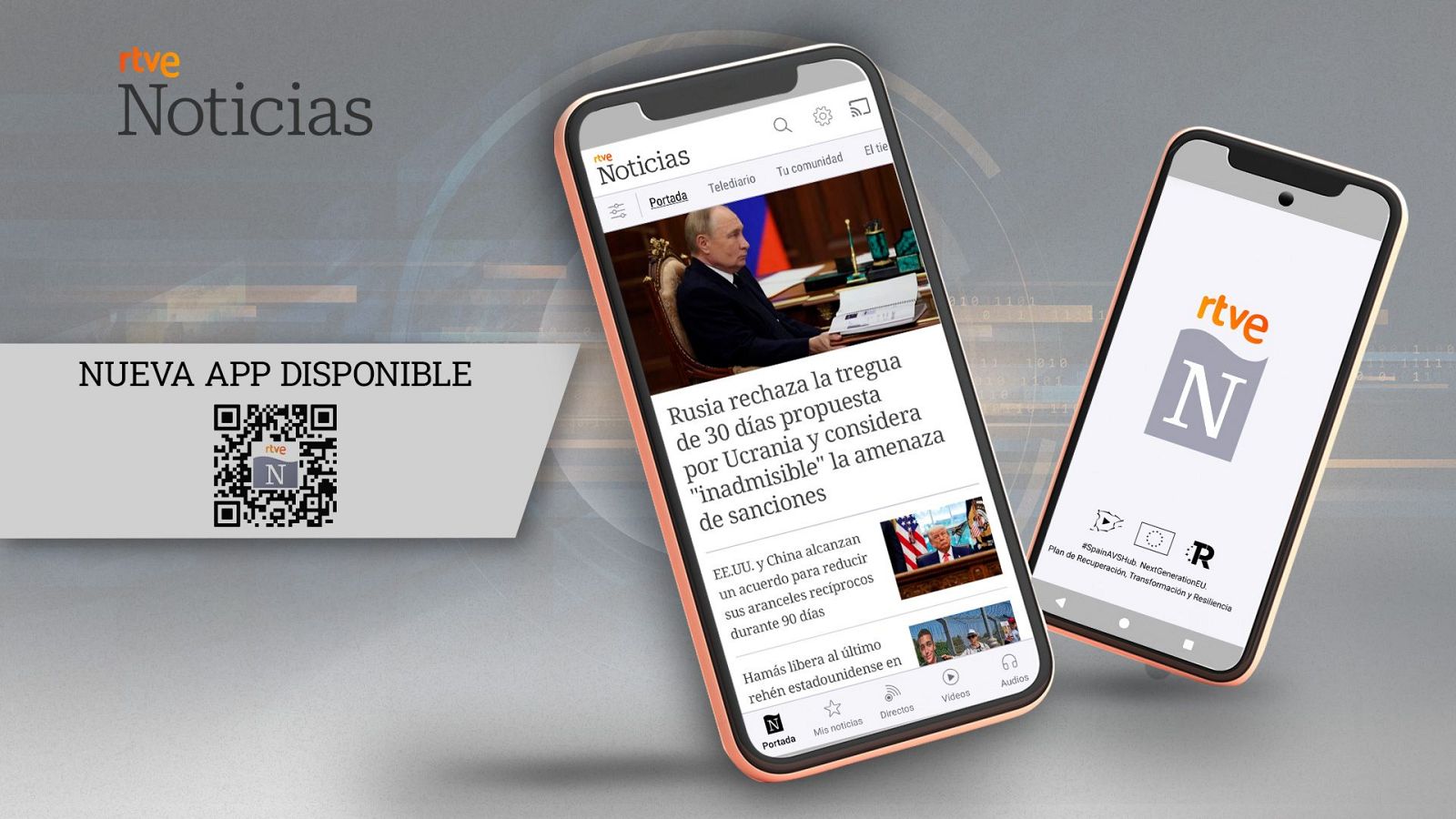 Así es la nueva app de RTVE Noticias, gratuita y personalizable