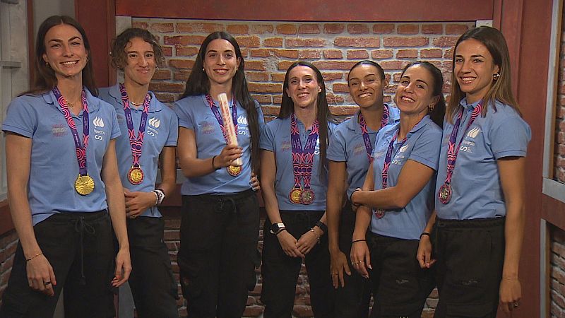 Las siete atletas españolas que hacen historia en los relevos - Los Deportes de La1 | Ver
