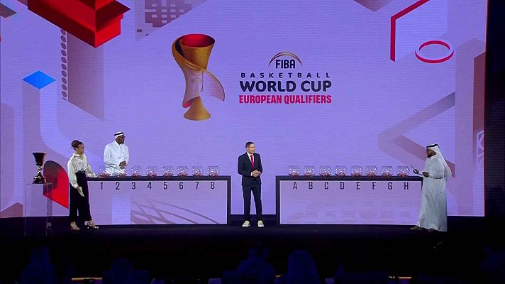Baloncesto en RTVE - Copa del Mundo masculina 2027. Sorteo fase clasificación