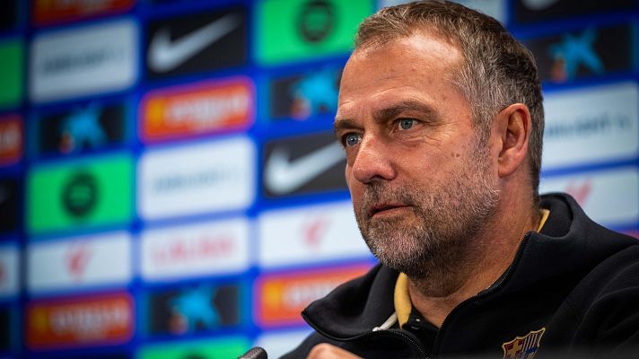 Fútbol - Flick pide "respeto" antes del partido del Espanyol y no ha decidido si verá el partido del Real Madrid