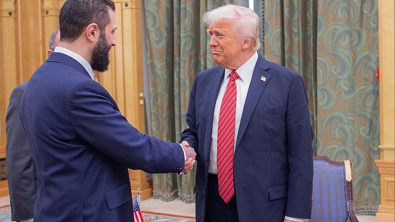 Trump se reúne con el presidente sirio en Riad | Ver