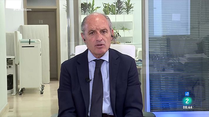 Cafè d'idees - Camps, sobre tornar a ser president: "No ho tinc ara com a plantejament"