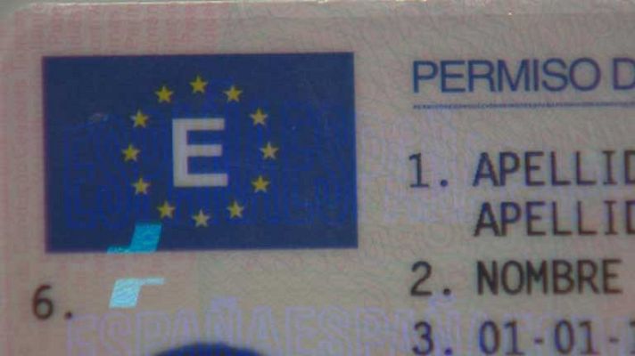 Telediario 1 - Carné de conducir europeo