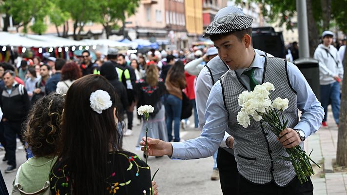 Telediario 1 - Madrid disfruta del Día de San Isidro, cada vez más popular