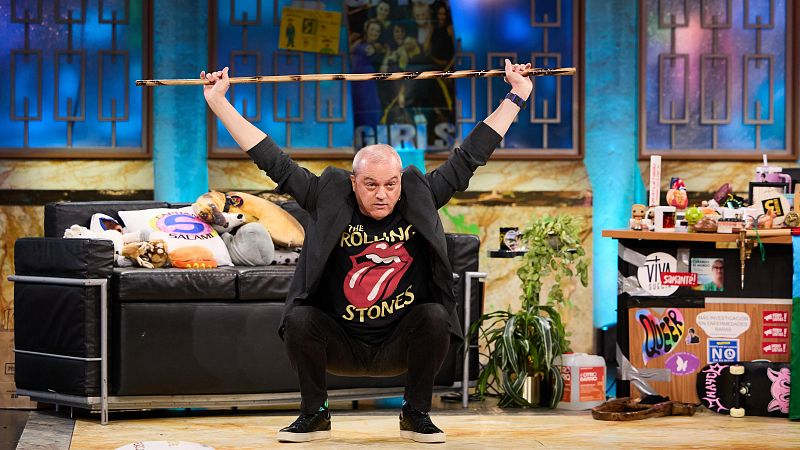 La Revuelta | Ramón García y su pasado en la halterofilia