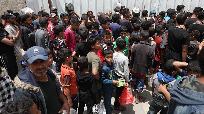 La tarde en 24h - Gaza cumple 10 semanas de crisis humanitaria y con miles de niños con desnutrición