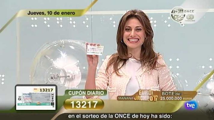 Sorteos ONCE - Sorteo ONCE - 10/01/13