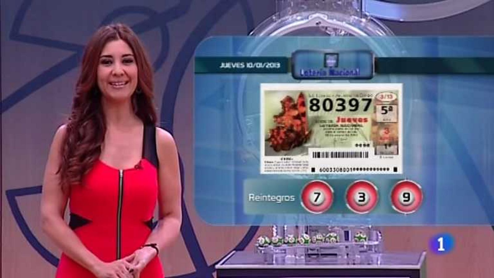 Lotería Nacional + Primitiva - 10/01/13 - ver ahora