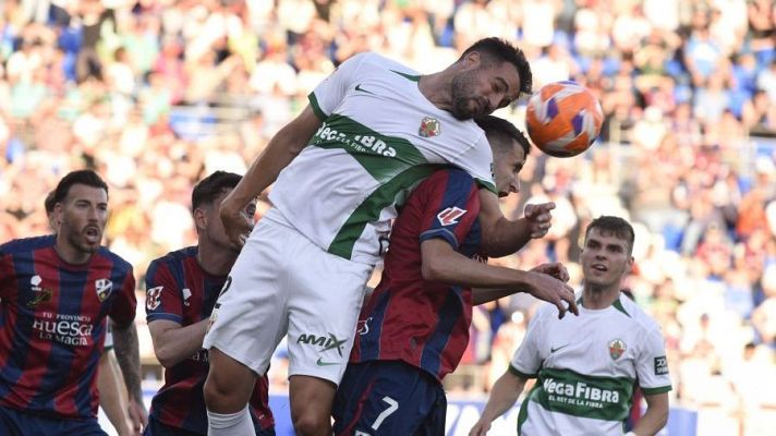 Resúmenes de LaLiga - Huesca - Elche: resumen del partido, 40ª jornada