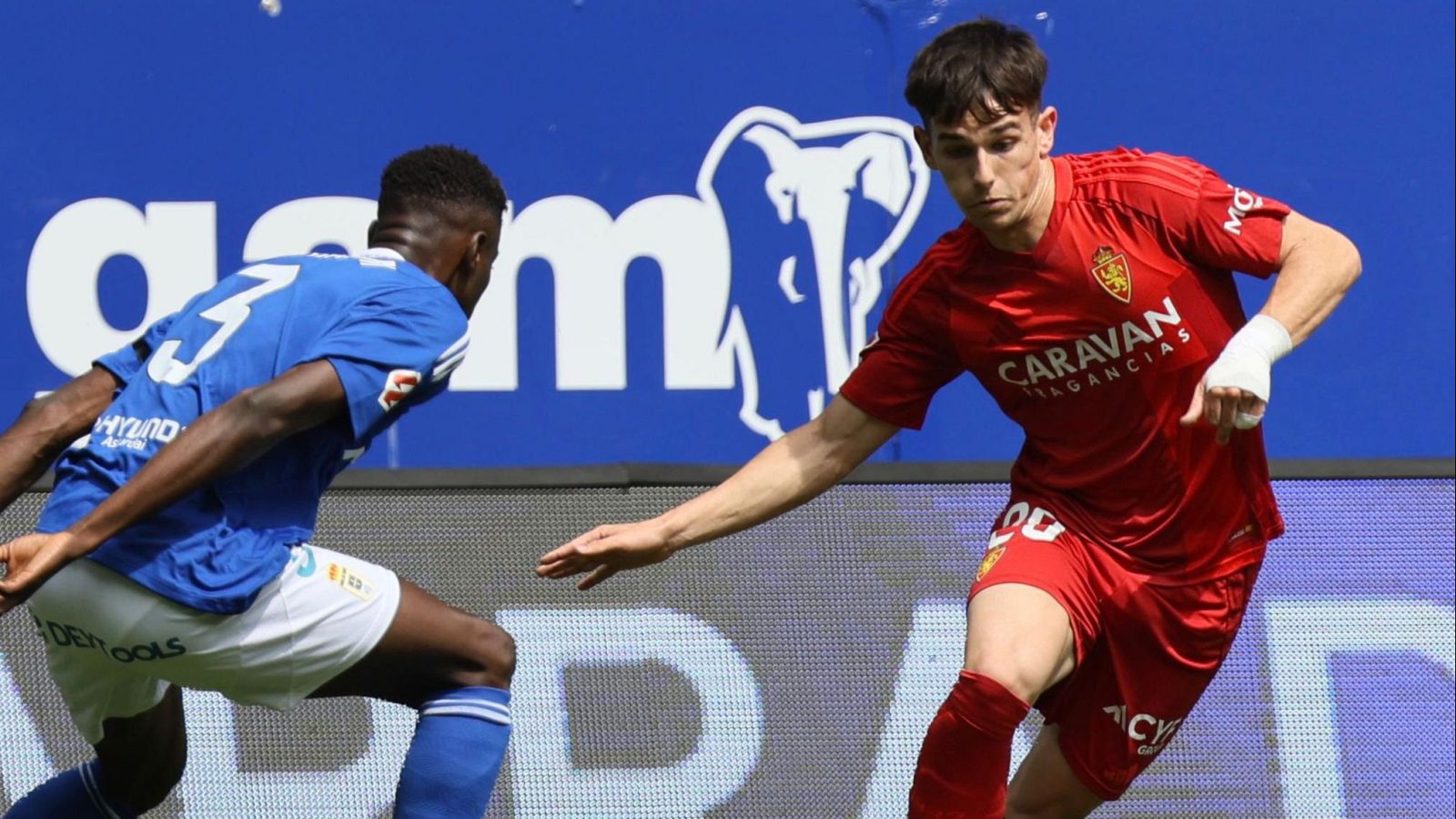 Real Oviedo - Real Zaragoza: resumen del partido, 40ª jornada. Ver en RTVE Play